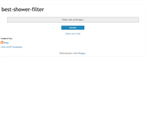Tablet Screenshot of best-shower-filter.info